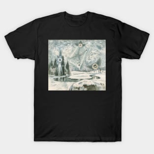 charles e burchfield orion in winter 1962 - Charles Burchfield T-Shirt